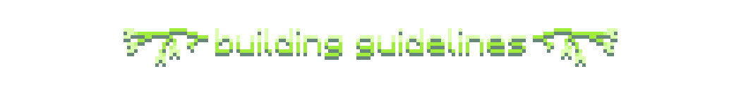 title: building guidelines